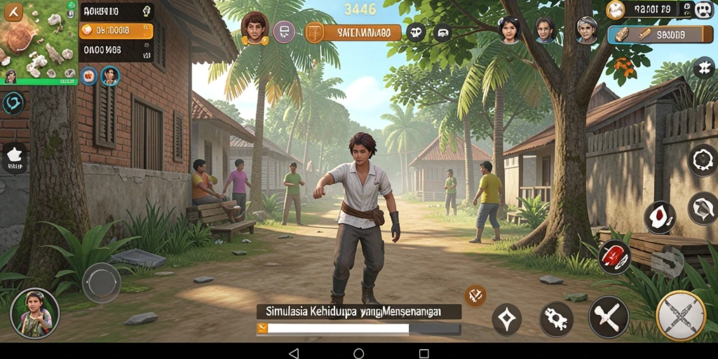 Tampilan gameplay yang menarik dan mendalam dari 3446.