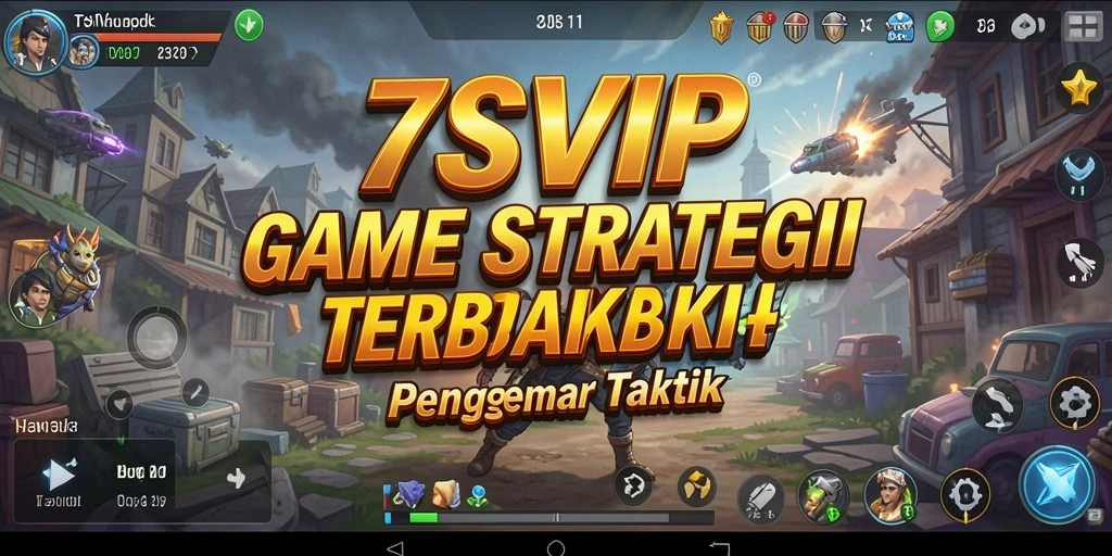 Tangkapan layar menampilkan gameplay intens dari 7SVIP yang strategis.