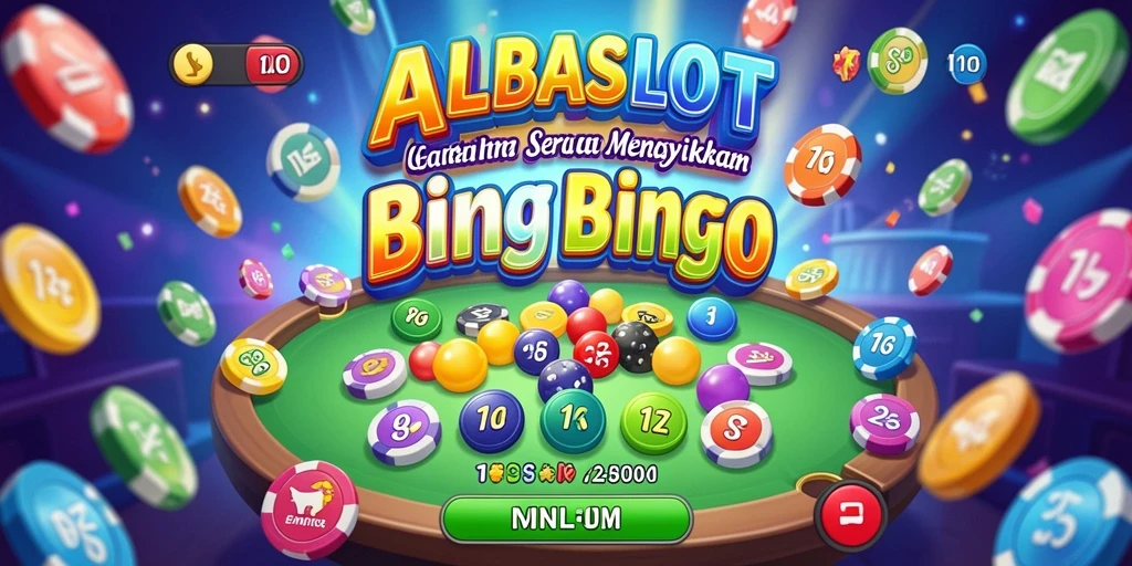 Gambaran menakjubkan gameplay Bingo di ALBASLOT.