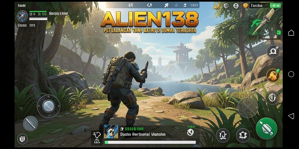 Menampilkan gameplay Open World yang mendebarkan di ALIEN138.