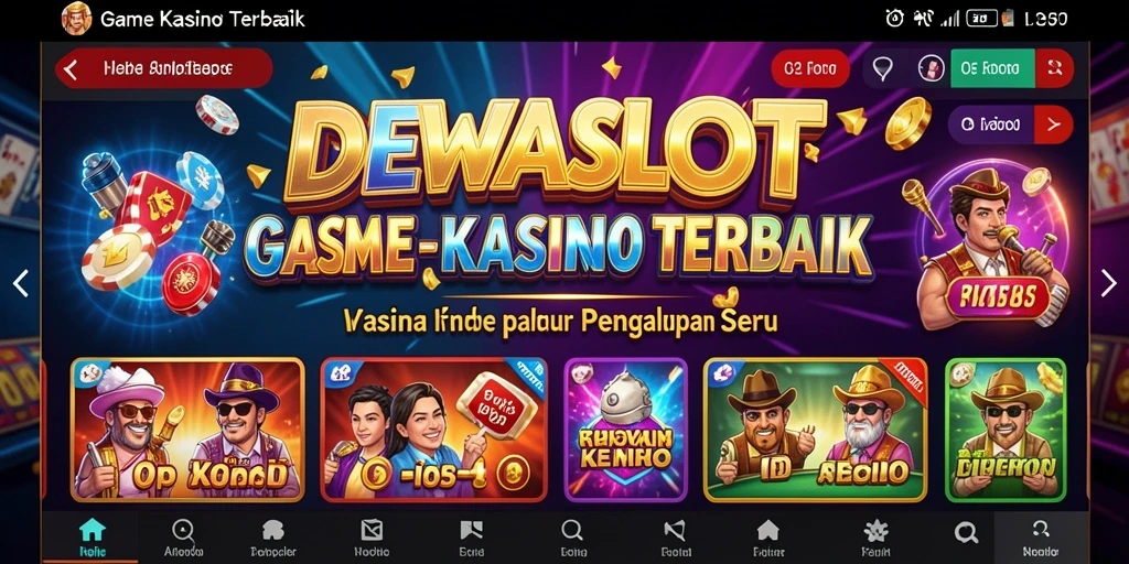 Tampilan gameplay DEWASLOT yang seru dan menantang.