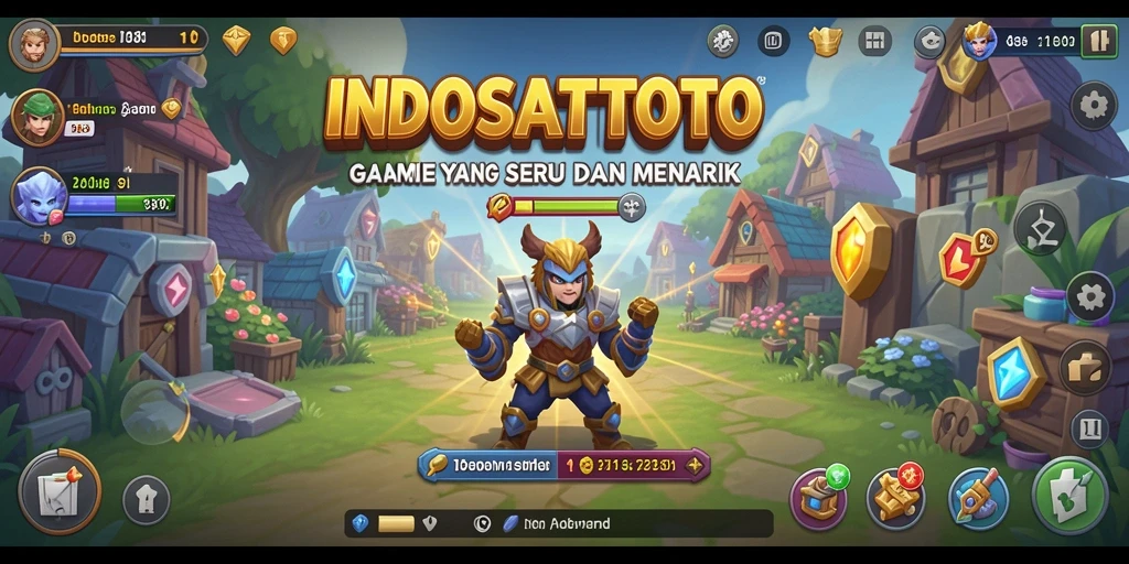 Tampilan gameplay <strong>INDOSATTOTO</strong> yang menarik dan memikat.