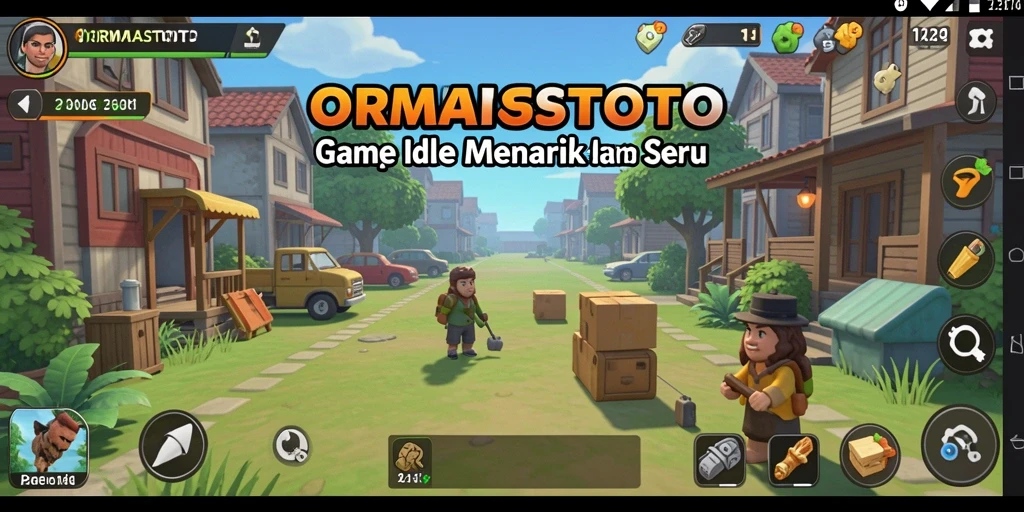 Tampilan gameplay ORMASTOTO yang menawan dan penuh warna.