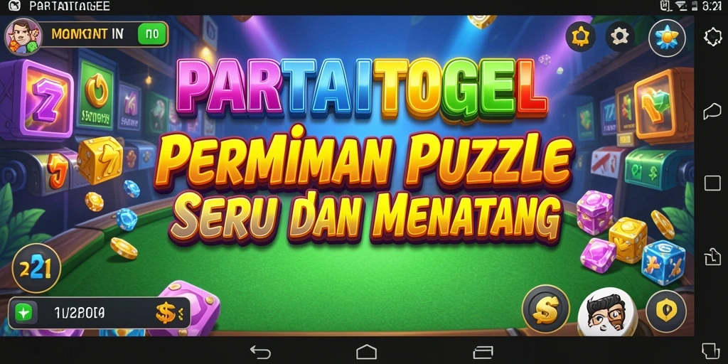 Tampilan gameplay seru dari game Puzzle PARTAITOGEL.
