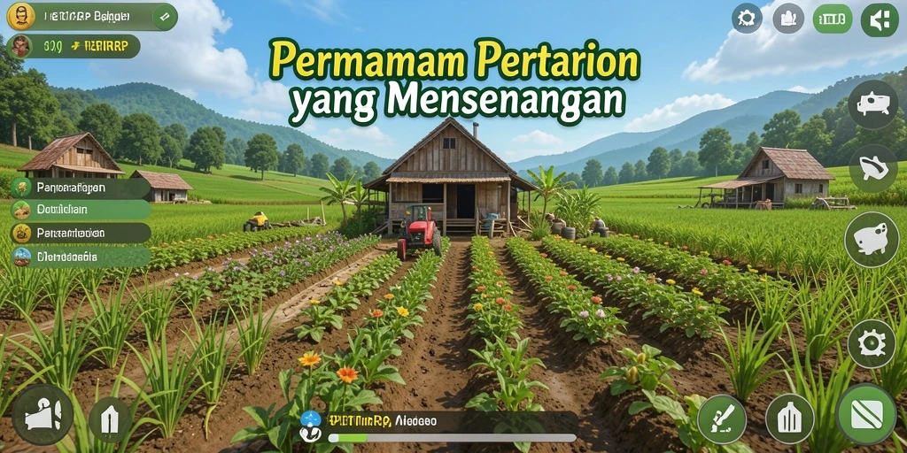 Tangkapan layar gameplay PETIRRP yang menarik dan interaktif.