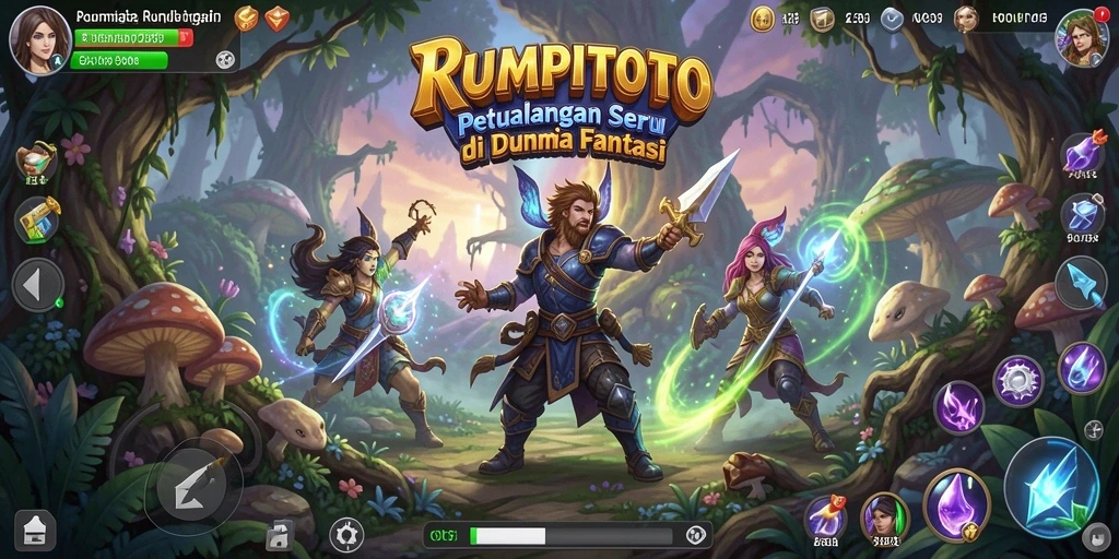 Gameplay seru di dunia fantasi RUMPITOTO.