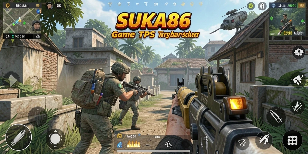 Tampilan gameplay seru dalam SUKA86 yang memukau dan menantang.